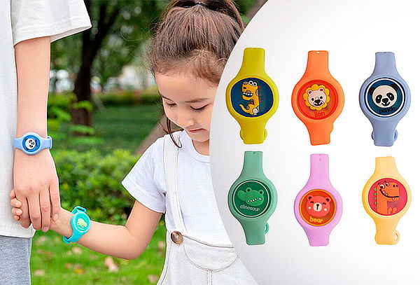 Pack 3 Pulseras AntiMosquitos Giratoria