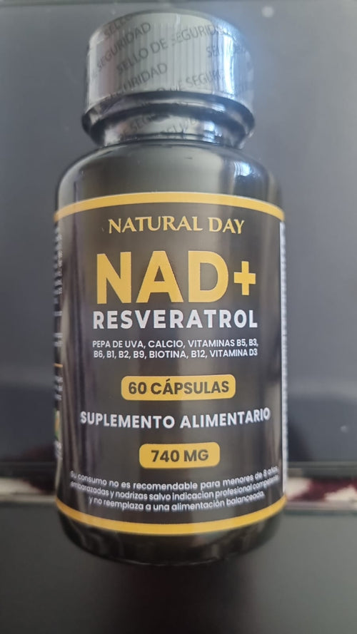NAD+ Resveratrol (60 Cápsulas)